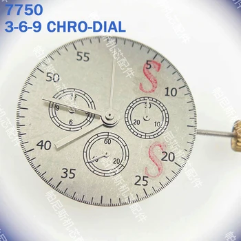 Novo Dandong Pav SL-4613D Zamenjajte 7750 Daytona Kronograf Mehansko Gibanje Vrh Klon Različica Spremenjen Watch Zamenjave