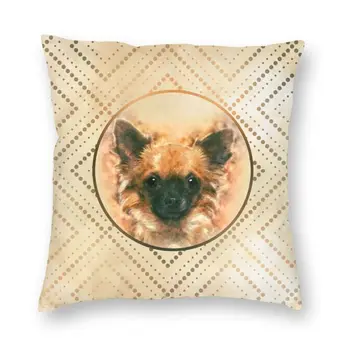 Akvarel Art Chihuahua Slikarstvo Blazine Pokrov Tiskanje Hišnih Kuža Pes Vrgel Vzglavnik za Avto Moda Pillowcover Dekoracijo