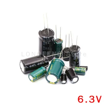 1PCS 6.3V10000uF 10000UF 6.3 V Plug-v Elektrolitski Kondenzator
