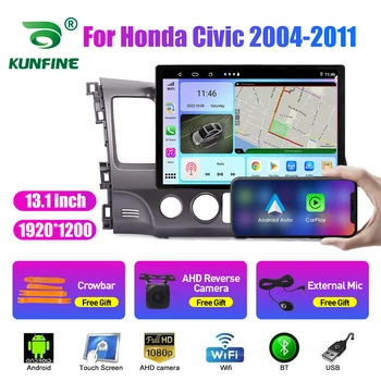 13.1 palčni avtoradia Za Honda Civic 2004-2011 Avto DVD GPS Navigacija Stereo Carplay 2 Din Centralne Večpredstavnostna Android Auto