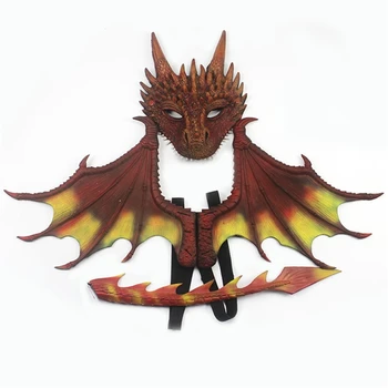Dragon Krilo Masko Rep Cosplay Kostum Stranka Krilo Prop Maškarada Dodatki