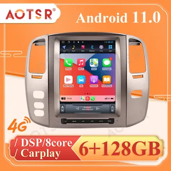 Za Lexus LX470 Android 11 128G Avto Multimedijski Predvajalnik, GPS Navigacija Auto Radio Stereo Vodja Enote Snemalnik Zvoka DSP