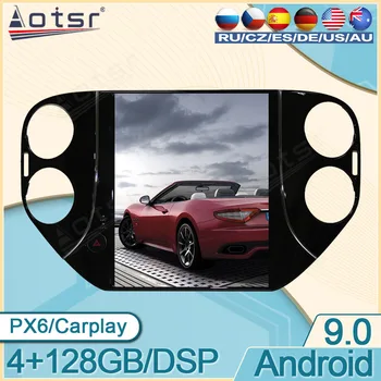 Android 9.0 128G Avto DVD 4G LTE Multimedijski Predvajalnik Za VW Tiguan 2010 2011 - 2016 Avto Radio Tesla GPS Navigacija Stereo 2Din DPS