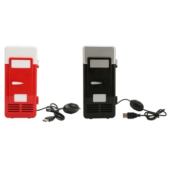 Mini Hladilnik, USB Pogon Avtomobila Pijačo Hladilnik Izolirana Energije za Hlajenje, Shranjevanje Polprevodniških Hlajenje Hladilnik Hladilnik za Avto