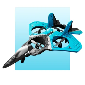 300m RC Jadralno Letalo Igrača 2,4 GHz Otroci RC Modeli Model LED Luči Stabilen Let Daljinski Nadzor Ravnini Igrača, s Propeler