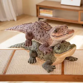 Veren Krokodil Plišastih Igrač Mehko Polnjene Živali Simulacije Aligator Plushie Dolgo Blazino Dom Dekoracija Lutka Ustvarjalno Darilo