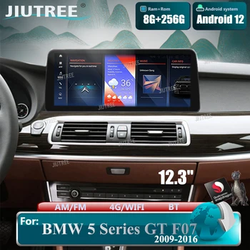 Avto Radio Android 12 12.3 palčni Avto Večpredstavnostna GPS Navigacija Radio Predvajalnik za BMW Serije 5 GT F07 2009-2016 ID8 Glasovni Nadzor
