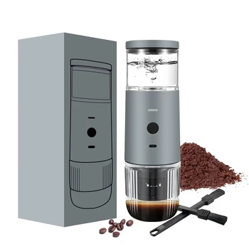 Avtomatski Kavni Bean Mlinček Prenosne Električne Kapljično, aparat za Kavo, USB Polnjenje Lonec za Kavo