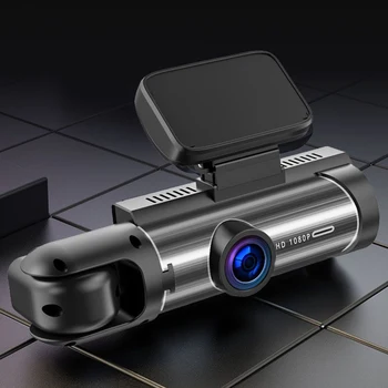 1080P Fotoaparat, Video Snemalnik, G-Senzor Vožnja Avtomobila Diktafon Dvojno Objektiv Night Vision 150 širokokotni Podporo 32GB Max Zapis Nesreče