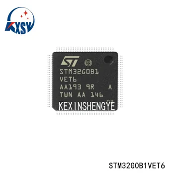 100% nova unidade de microcontrolador mcu stm32g0b1vet6 lqfp100