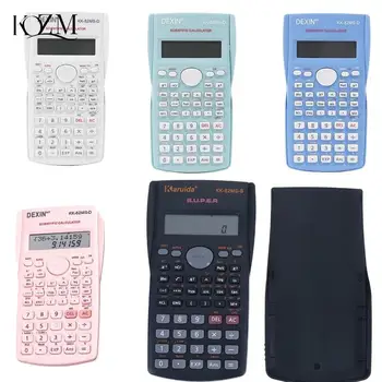 Ročni kalkulator Multi-funkcijo 2-Linijski Zaslon Digitalni LCD Znanstveni Kalkulator Za Finance Urad Šolo Tiskovino