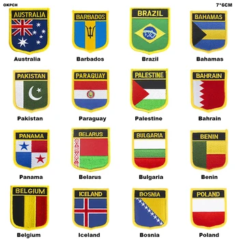 Vojska Zastavo Železa na Videla na Značko Natinal Obliž Taktične Vojaške Obliži Tkanine
