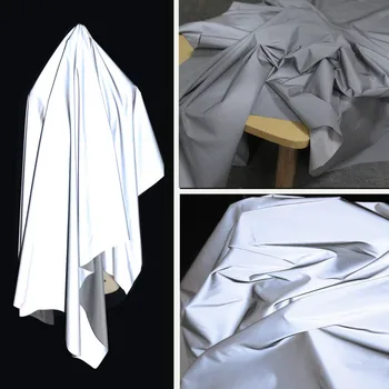 100x140cm Svetlobna V temi Odsevna Tkanina za Šivanje Obleko Oblačila Oblikovalec, zaradi Česar Obrti DIY Projekt Šivalni Materiali