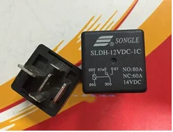 1PCS Rele SLDH-12VDC-1C ŠT.: 80A (NC): 60A 14VDC DIP5 12V