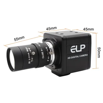 ELP Visoke Hitrosti 3840x2160 Mjpeg 30fps 4K CCTV Varnosti, USB Webcam Kamero z Ročni Zoom objektiv Varifocal za Lap top PC Računalnik