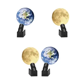 Svetloba USB Powered Dekorativni Zemlja/Moon Posteljne Svetilke za Stranke