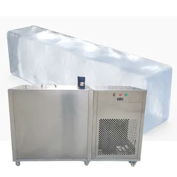 Samodejno 300Kg/ Dan Kubikov Ice Blok, ki Stroj Komercialne Zamrzovalnik Opeke Vedro Ledu Blok za Kavo Stroj