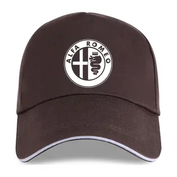 Nedelja klobuk Italija Klasičen Avto Romeo , Avto Logo Design Ljubitelje Avtomobilov Zgleduje Top Moda Baseball Skp Črna Mladi