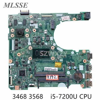 Uporablja Za Dell Vostro 3468 3568 Prenosni računalnik z Matično ploščo i5-7200U R5 M420 2G 15341-1 91N85 CN-031T2G 031T2G 31T2G DDR4 MB 100% Testirani