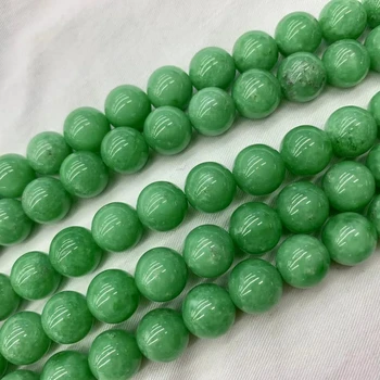 novi zeleni Angelite kamen, naravni biseri gemstone kroglice DIY svoboden kroglice za nakit, izdelava sklop 15