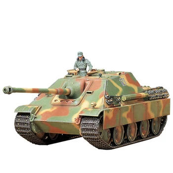 Tamiya 35203 1/35 Obsega nemški Tank Destroyer Jagdpanther Pozno Različica Skupščine Tank Model Gradnjo Kompleti Za Odrasle Hobi DIY