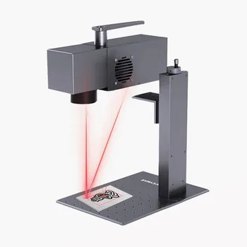 M2 Fiber Laser Marking Pralni 10W Prenosni Majhne Kabina Kovine, Plastično Ročno Graviranje Stroj