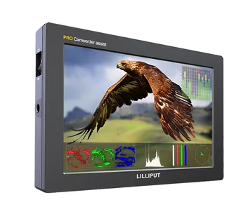Lilliput V7 Pro 7 palčni IPS Full HD SDI 3D LUT Valovno Zaslon Podporo SDI In HDMI Signala Križ Konverzije
