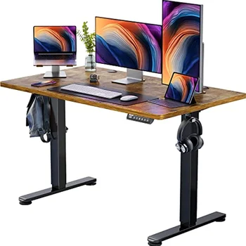 2023 ErGear Nastavljiva po Višini Električni Stoji Desk 48 x 24 Cm Sit Stand up Mizo Pomnilnik Računalnika Doma, pisarne