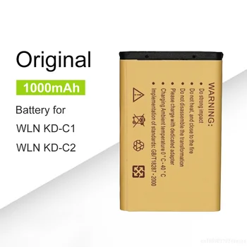 1/2PCS WLN Li-ion Rezervno Baterijo 3,7 V 1000mAh za KD-C1 KD-C2 KD-C1 Plus Talkie Walkie Zamenjava Baterije