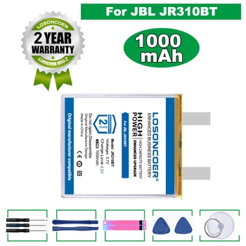 1000mAh LOSONCOER za JBL JR310BT Bluetooth Slušalke, Baterije Diy Varjenje Zamenjava Baterije