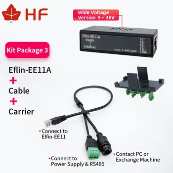 Serijski Vmesnik RS485 za Napravo Ethernet, IS Server Modul Elfin-EE11 Elfin-EE11A Podporo TCP/IP Telnet Modbus TCP Protokol