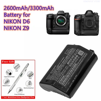 Baterijo fotoaparata Za 10,8 V/2600mAh/3300mAh SL-EL18d za NIKON D6,Z9