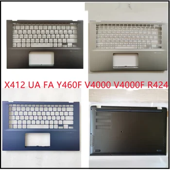 Nov Laptop Zgornjem Primeru podpori za dlani Zgornji Dnu Trupa Stanovanj, Kritje velja Za Asus X412 UA FA Y460F V4000 V4000F R424F lupini