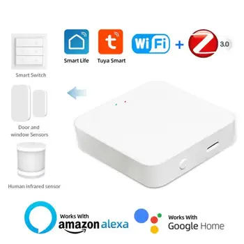 Tuya Multi-mode Prehod WiFi+Bluetooth, združljiva+Zigbee Multi-protokol za Prehod Smart Življenje APP Remote Control Alexa googlova Domača stran
