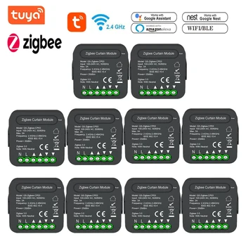 QS-Zigbee-CP03 Tuya ZigBee/WiFi Zavese Stikalo Modul za roletnih Žaluzije Motornih Pametni Dom APP z Alexa Google Nadzor