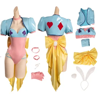 Hisoka Cosplay Ženske Obleke Kostum LOVEC Cos LOVEC Jumpsuit Plašč Za Odrasle Ženske Dekleta Halloween Carnival Obleko dekle Zajček