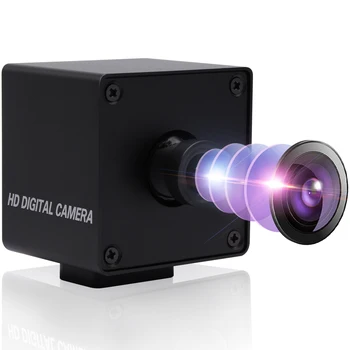 8MP Visoka Ločljivost, širokokotni USB Kamera Mini HD Industrijske Webcam Kamero USB Brez Popačenj Leč za Prenosni RAČUNALNIK