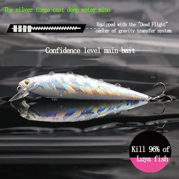 1PCS Laser Pisanec Fishing Lure 5g 7 g 10 g 14 g ribolov trnkov ribe wobbler reševanje crankbait umetne trdi vabe swimbait