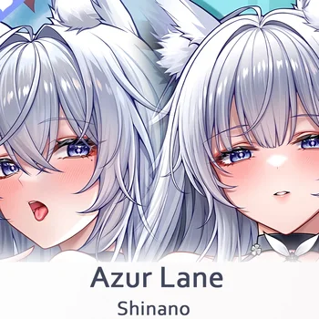 Azur Lane Shinano Dakimakura 2WAY Objemala Telo Vzglavnik Anime Otaku Blazino Blazine Pokrov Xmas Darila